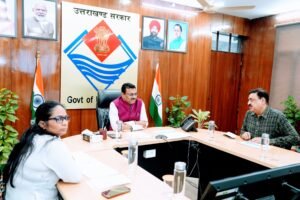 मुख्यमंत्री धामी ने पौड़ी, टिहरी और हरिद्वार लोकसभा क्षेत्रों की ली संगठनात्मक बैठक